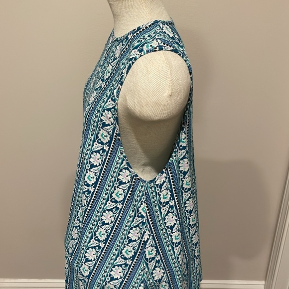 Show Me Your MuMu - Garrett Tank Dress - Blue/Green - Size Small - Gently Used!! - Picture 7 of 8